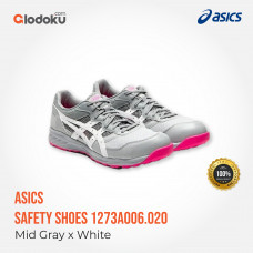 ASICS Sepatu Safety 1273A006.020 Laces Mid Gray x White