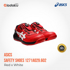 ASICS Sepatu Safety 1271A029.602 Red x White