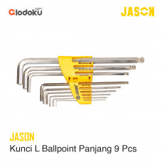 Jason Kunci L Ballpoint Panjang 9 Pcs