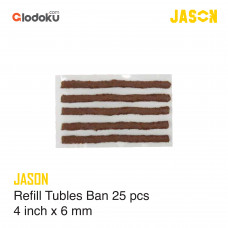 Jason Refill Tubles Ban 25 pcs 4" x 6 mm