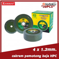 Sumida Keenness Mata Gerinda Potong Baja 4 Inch x 1,2 mm Hijau (A108)