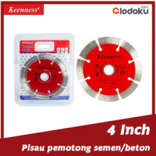 Sumida Keenness Mata Gerinda Potong Batu Beton 4 Inch Merah (D117)
