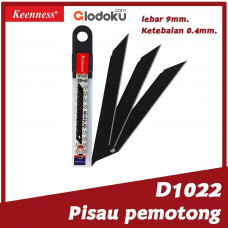Sumida Keenness Isi Pisau Cutter 9 x 0,4 mm Hitam Set 10 Pcs (D1022)