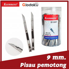 Sumida Keenness Pisau Cutter Silver 9 mm (D1001)