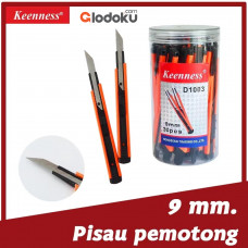 Sumida Keenness Pisau Cutter Orange 9 mm (D1003)