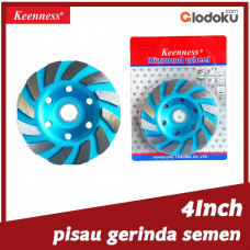 Sumida Keenness Mata Pisau Gerinda Tembok Semen 4 Inch Biru (E102)