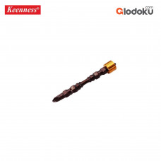 Sumida Keenness Mata Obeng Tutup Magnet Hitam Emas (J108)