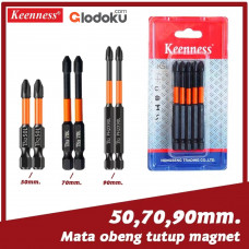 Sumida Keenness Mata Obeng Tutup Magnet 50 mm Set 10 Pcs (J131)