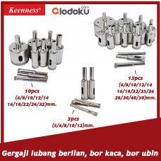 Sumida Keenness Mata Bor Pembolong Kaca Keramik Set 5 Pcs (K140)