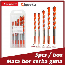 Sumida Keenness Mata Bor Serbaguna Orange Set 5 Pcs (L116)
