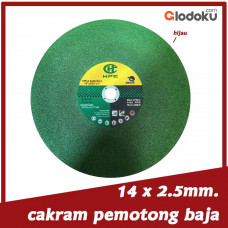 Sumida Keenness Mata Gerinda Potong Baja Tahan Karat 14 Inch x 2,5 mm Hijau (A120)
