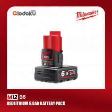 Milwaukee M12 6.0Ah Battery Pack