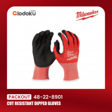 Milwaukee Cut Resistant Dipped Gloves