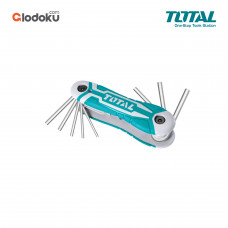 Total Hex Key / 8 Pcs Saku Lipat Kunci Hex (THT1061826)