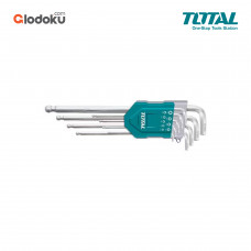 Total 9 Pcs Hex Key Set / 9 Pcs Kunci L Ekstra Panjang (THT106192)