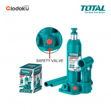 Total 20T Hydraulic Bottle Jack / Dongkrak Botol 20 Ton (THT109202)